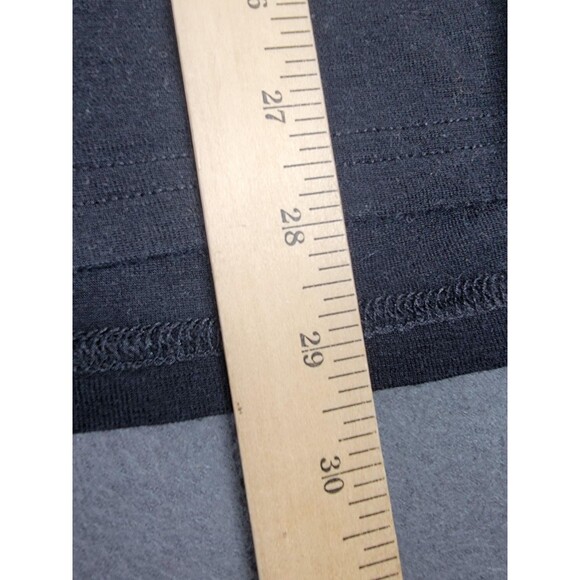 Wickers Shirt Mens XL Black Merino Wool Blend Base Layer Long Sleeve Running USA - Picture 7 of 7